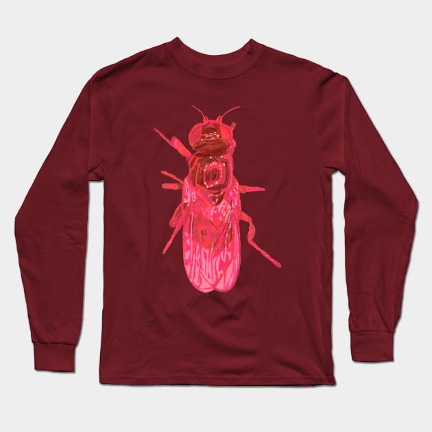 Eye Gnat Long Sleeve T-Shirt by RaLiz